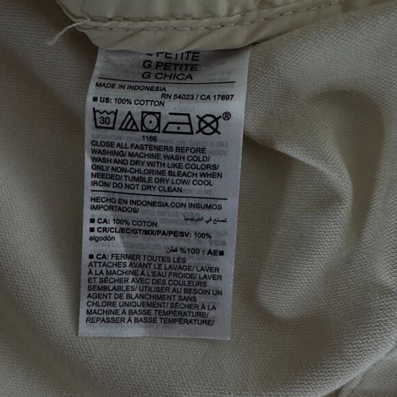 NEW Old Navy Cinched-Waist Utility Jacket Women's Size Large Petite - Picture 6 of 9